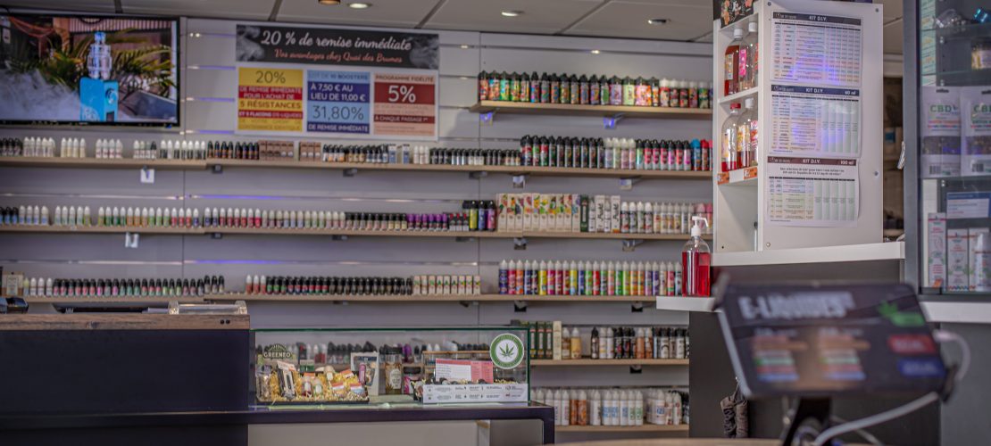 Magasin Quai des Brumes Centre Brest Cigarettes électroniques